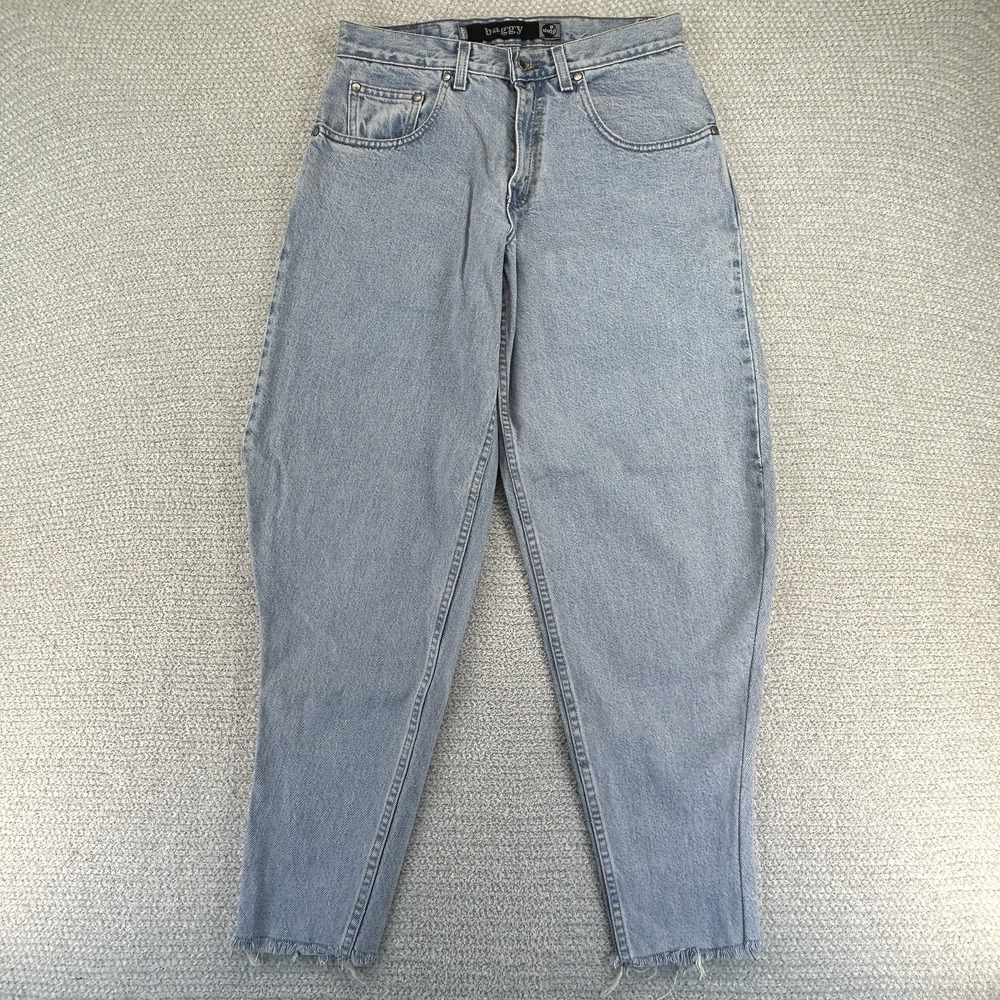 Vintage Levis SilverTab Jeans Mens 31x30 Light Wash Baggy Tapered Denim Y2K READ
